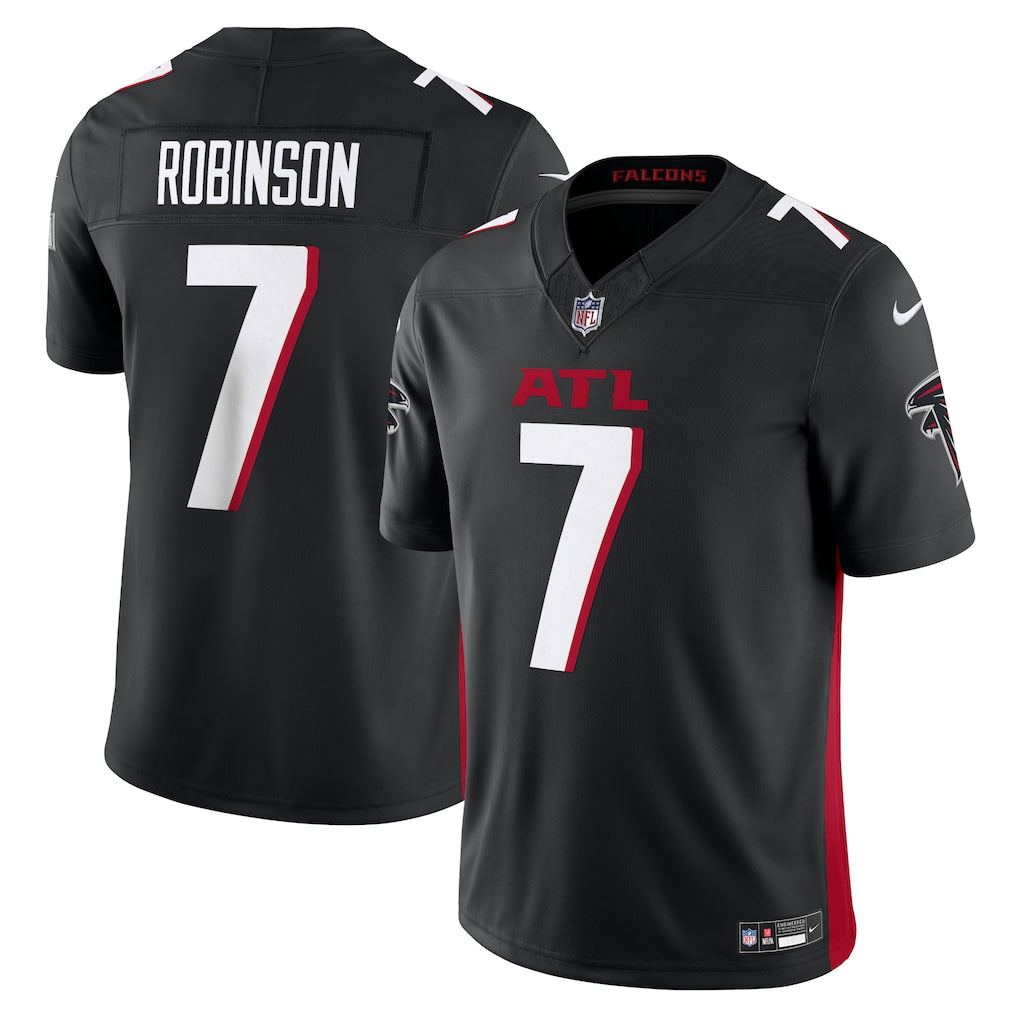 Men’s Atlanta Falcons Bijan Robinson Nike 2025 Vapor F.U.S.E. Limited Jersey