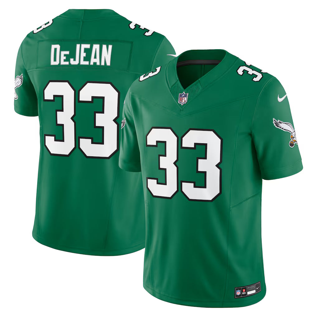 Men’s Philadelphia Eagles Cooper DeJean Nike 2025 Vapor F.U.S.E. Limited Jersey