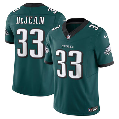 Men’s Philadelphia Eagles Cooper DeJean Nike 2025 Vapor F.U.S.E. Limited Jersey