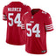 Men’s San Francisco 49ers Fred Warner Nike 2025 Vapor F.U.S.E. Limited Jersey
