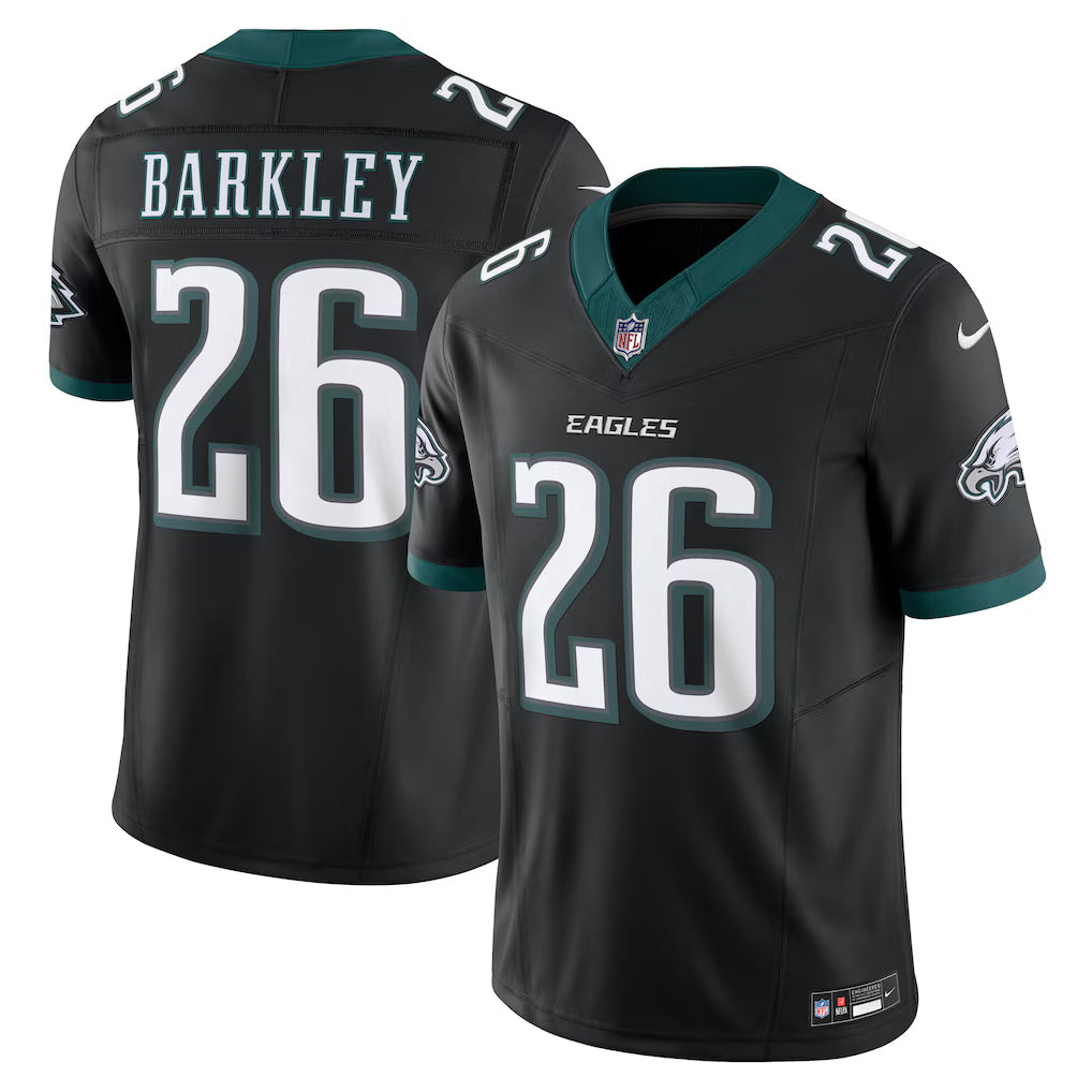 Men’s Philadelphia Eagles Saquon Barkley Nike 2025 Vapor F.U.S.E. Limited Jersey