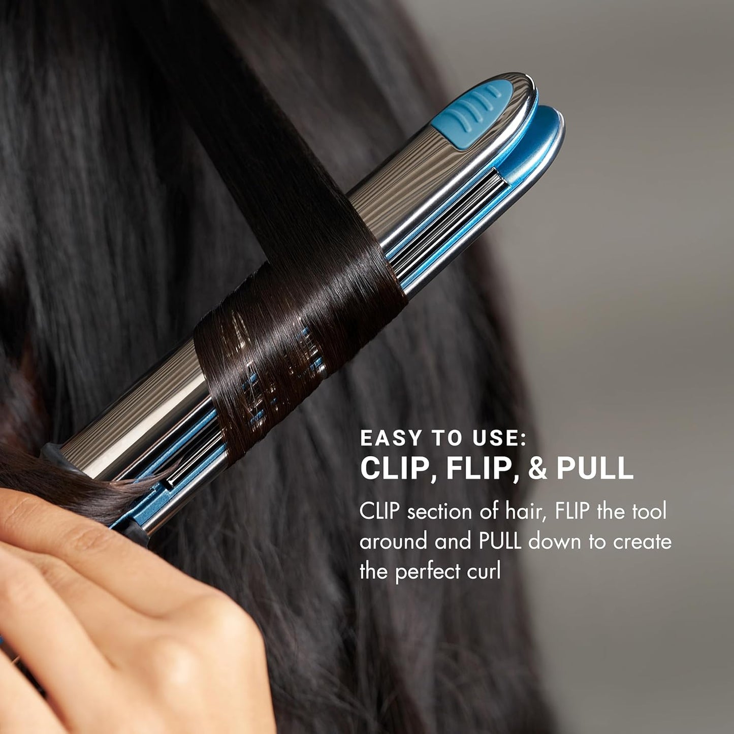 BaBylissPRO Nano Titanium Prima Ionic 3100 Hair Straightener – Professional 3-in-1 Flat Iron