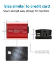 FOVAL 150W Car Power Inverter 12V DC to 110V AC Converter Vehicle Adapter Plug