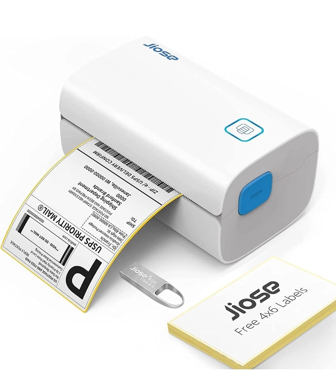 JIOSE Thermal Label Printer - 4x6 Label Printer for Small Business Shippingn