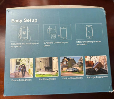 SeeVision Security Camera System  Open Box