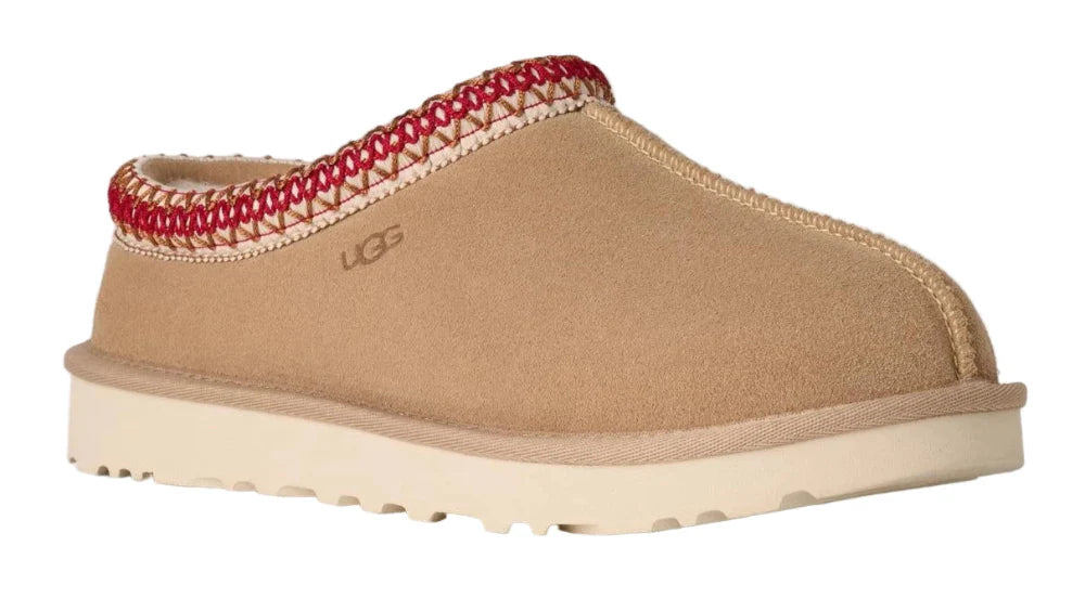 UGG Tasman II Slippers - Sand Dark Cherry