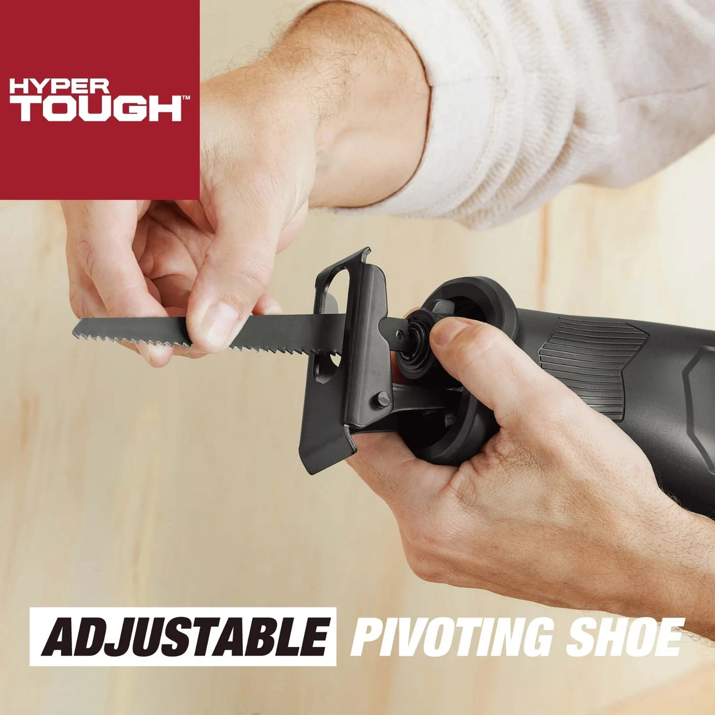 Hyper Tough 6.5 Amp Corded Reciprocating Saw Open Box