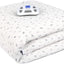 BSTWARM Heated Mattress Pad, Electric Bed Warmer, Mattress Cover with 8-21" Deep Pocket, 10 Heat Settings, 1-12 Hours Timed Off, Machine Washable - Queen 60''X80'', Dual Control
