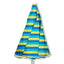  6' Beach Umbrella with UV Protection and Matching Case