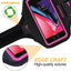  iPhone 8 Plus/iPhone 7 Plus Armband, Sweatproof Running Exercise Gym Bag with Fingerprint Touch/Key Holder and Card Slot for 5.5 Inch iPhone 6/6S/7/8 Plus (Pink)