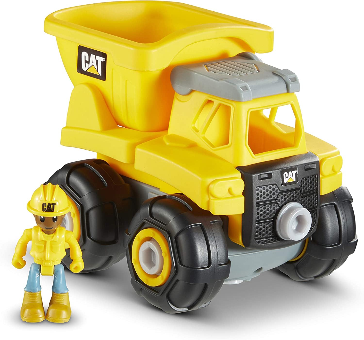 Cat Construction Build Your Own Junior Crew Dump Truck Building Toy
