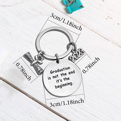 Graduation Keychain, Inspirational Graduation Gifts for Him Her Best Friends Class of 2022 Seniors Students