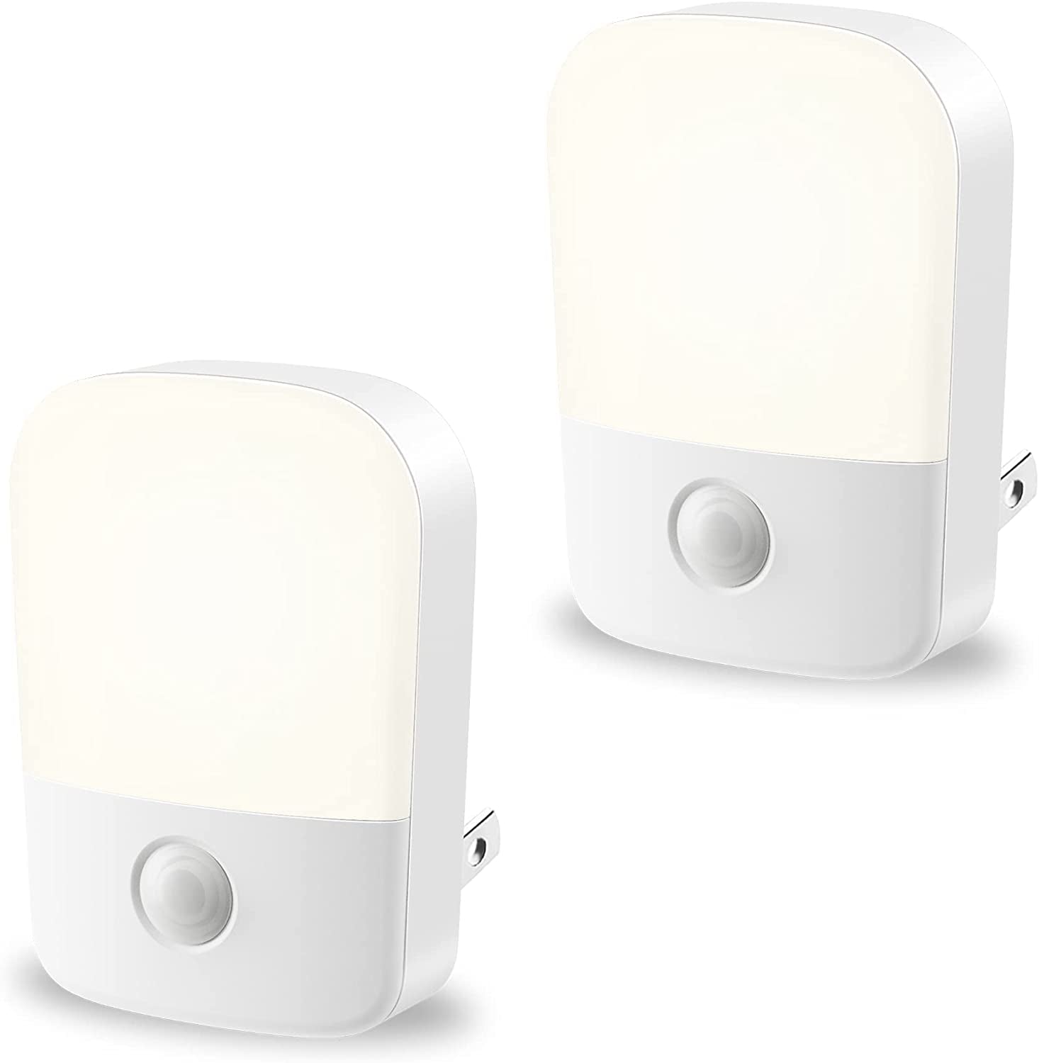 Bright Night Light with Dusk to Dawn Sensor 2 Pack