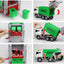 Garbage Truck Toys for Boys & Girls - Trash Truck Toys with Lights & Sounds Includes 4 Toy Garbage Cans, 40 Garbage Recycling Sorting Cards. Educational Toys for Toddlers & Kids Ages 3 4 5 6+