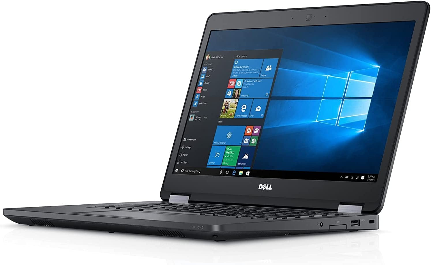 Latitude E5470 HD Business Laptop Notebook PC - Intel Core I7-6600U, 8GB Ram, 256GB SSD, HDMI, Camera, Wifi - Win 10 Pro (Renewed)
