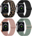 4 Pack Stretchy Bands Compatible for Apple Watch 