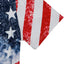  Women Cold Shoulder American Flag Shirt Stars Stripe Patriotic T-Shirt Summer Casual Tee Top