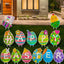  13 Pieces Happy Easter Yard Signs