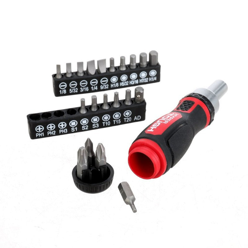  38 Piece Multi-Size Stubby Wrench and Socket Set