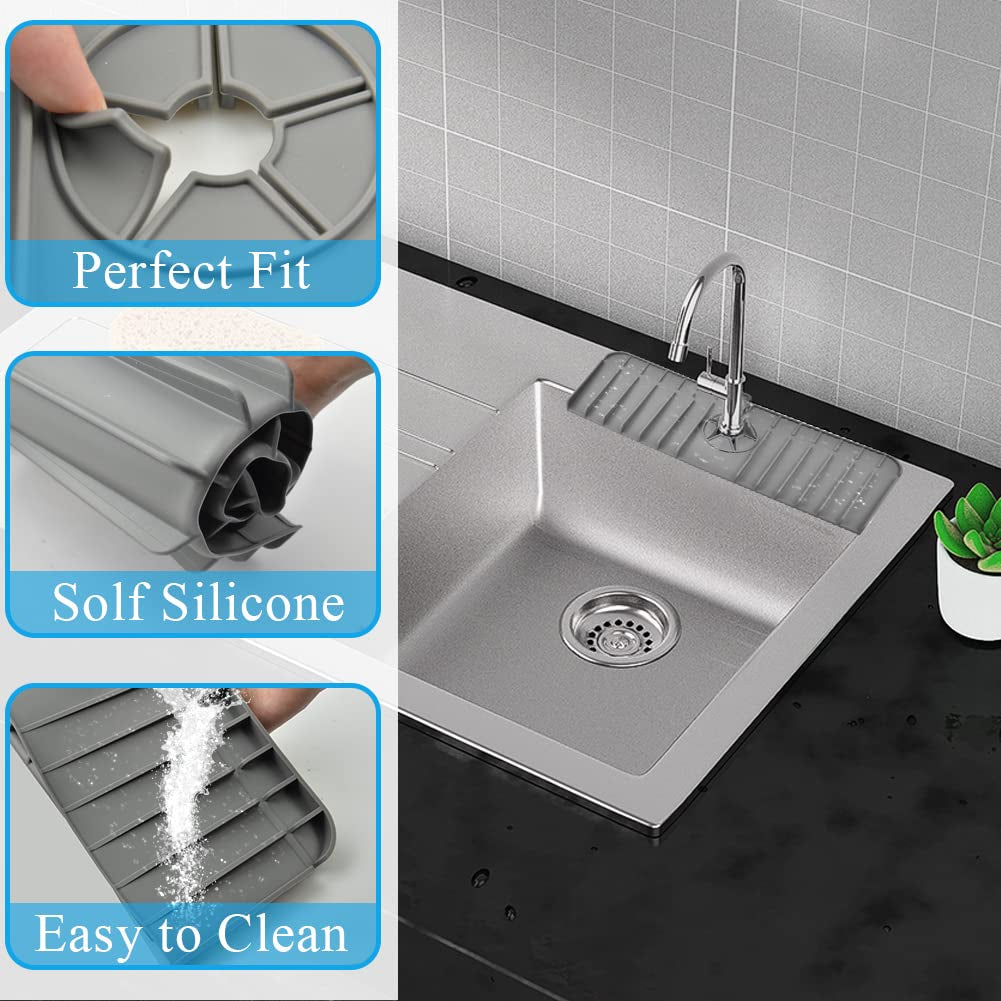 Kitchen Sink Faucet Splash Guard