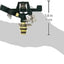 Orbit 55015 Zinc Impact Sprinkler, Pack of 1