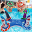 Inflatable Pool Ring Toss, Pool Toys for Kids with 6pcs Rings, Swimming Pool Games for Adults and Family