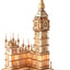 3D Puzzle for Adults Wooden Craft Kits for Teens DIY Construction Model Kit with LED Light to Build Educational Big Ben Set Toys
