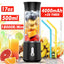 Portable Blender for Smoothies Shakes, Tpye-C Rechargeable