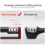 AOK Knife Sharpener Professional Ceramic Tungsten Kitchen Sharpening System 3 Stage