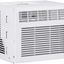 GE Air Conditioner for Window, 5,000 BTU, Easy Install Kit Included, Dual Mechanics Fan Power and Temperature Control Cools up to 150 Square Feet, 115 Volts, White
