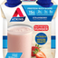 (2 Pack) Atkins, Strawberry Shake, 4 Count per Pack, 11 Oz. Containers