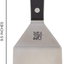 Sabatier Triple Rivet Stainless Steel Wide Turner, 9.65-Inch, Black