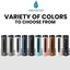 Sports Bottle, Stainless Steel Water Bottle 20oz with Sports Top, Double Insulated Water Bottles that Keep Your Drink Cold or Hot, Teak Wood - Elemental