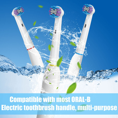 Replacement Toothbrush Heads for Oral-B, 4 Pack Replacement Heads Compatible with Oral B Braun Electric Toothbrush