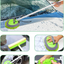 Car Wash Brush with Long Handle, Car Wash Mop with 45" Aluminum Alloy Long Handle,2 Chenille Microfiber Car Wash Brush Head,2 in 1 Car Drying Squeegee Sponge, 3 Mop Pole,3 in 1 Car Cleaning Tools