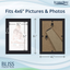 Icona Bay 4x6 Picture Frames (White, 12 Pack), Modern Style Wood Composite Frames Table Top or Wall Mount, Bliss Collection