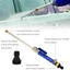 Uptuoli High Pressure Hydro Jet Wand, Extendable Garden Sprayer 2 in 1 Power Washer Attachment Water Hose Nozzle Car Washer Glass Cleaning Tool Window Water Cleaner