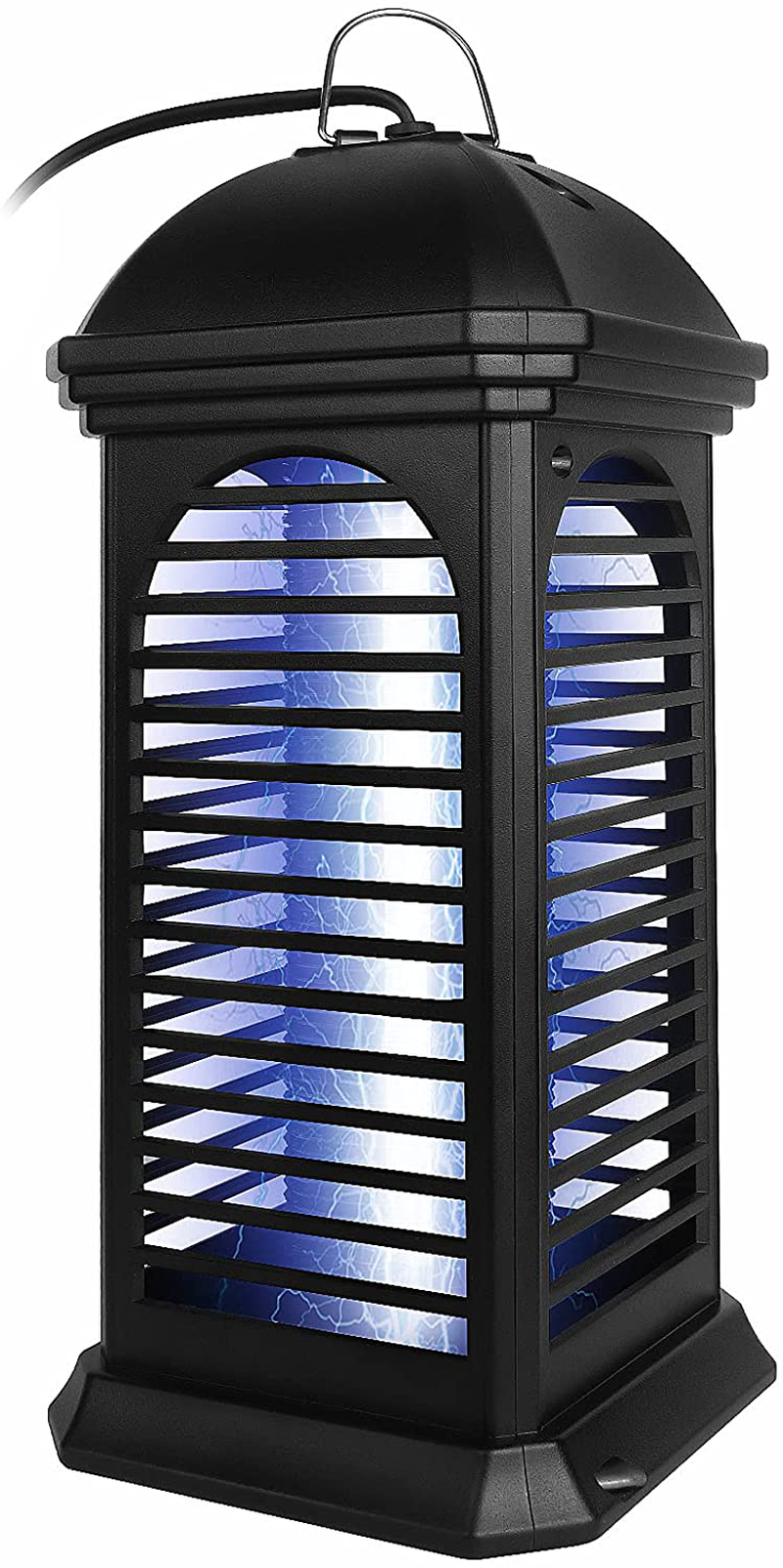 FBMPTA Bug Zapper Mosquito Killer, Flying Insect Killer Indoor, Fly Traps, Mosquito Lamp, Insect Zappers, Electric Mosquito Attractant Trap Plug in for Home, Patio, Garden (Square)