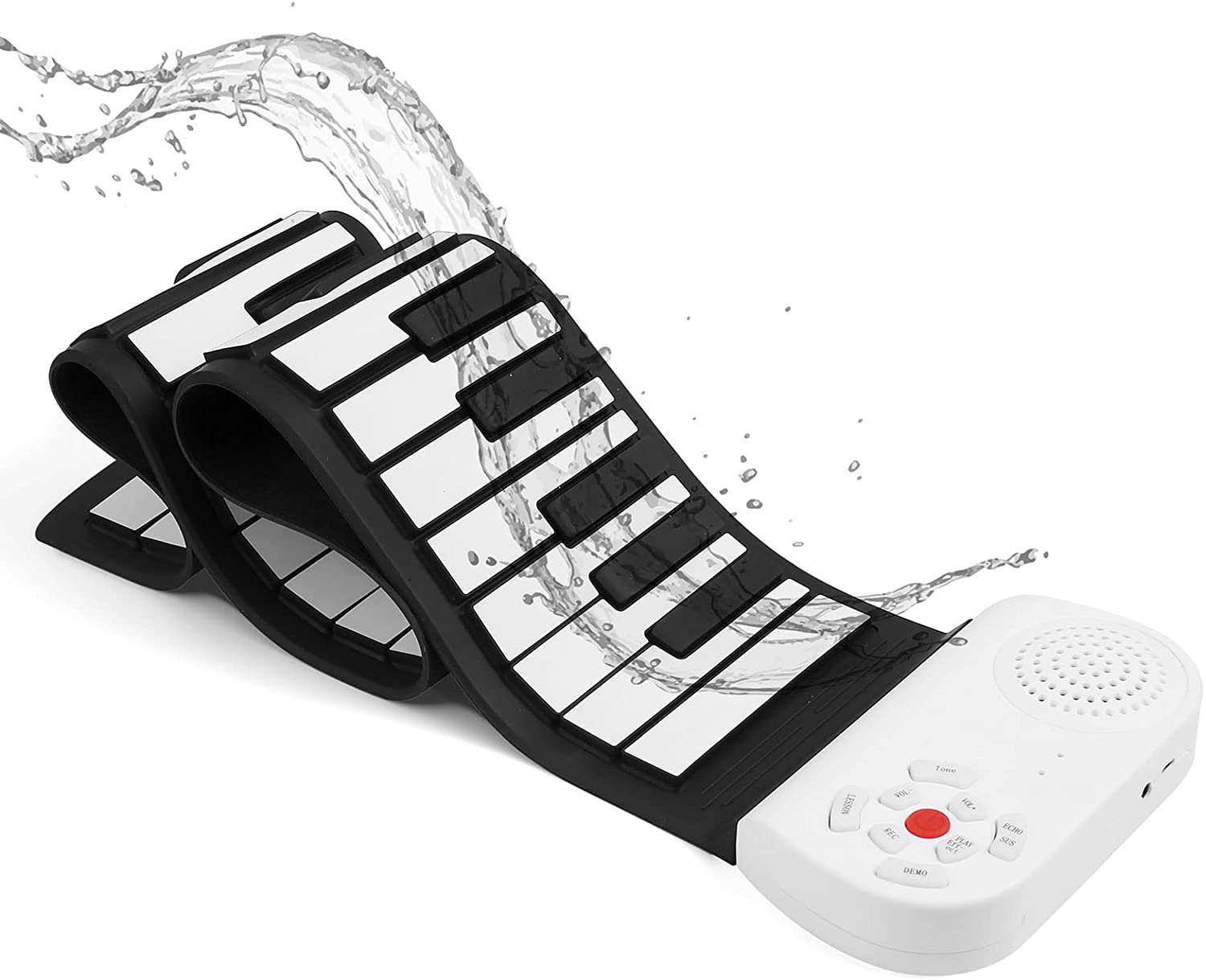 Hami Roll up Piano Portable Electronic Piano for Beginners and Kids ，49 Keys Colorful Flexible Kid'S Foldable Roll up Educational Electronic Digital Music Piano Keyboard with Recording