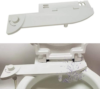 Bidet Self-Cleaning Non-Electric Mechanical Bidet Easy to Use Toilet Seat Attachment