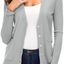Women's Front Cardigan Button Down Knitted Sweater Coat with Pockets