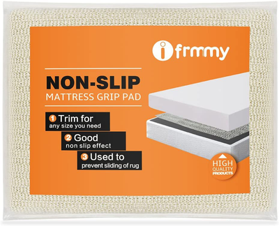 Non Slip King Size Mattress Gripper and Area Rug Pad, Keeps Mattress Rug in Place - King Size 75 x 79 in (6.25x 6.5 ft)