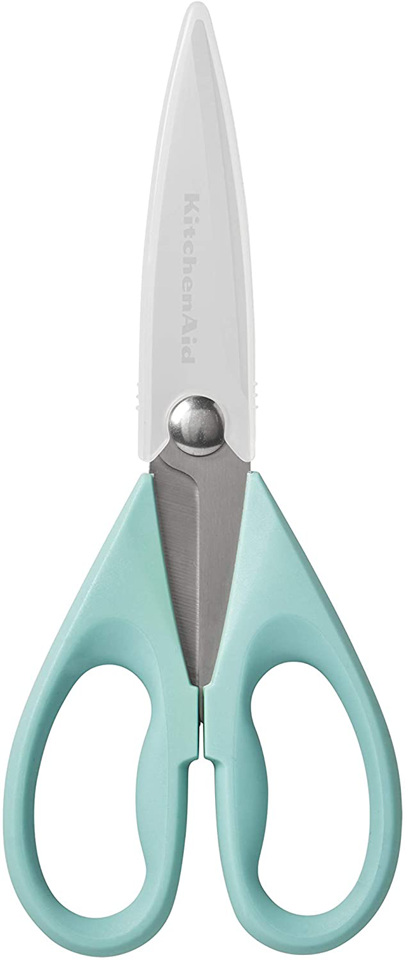 KitchenAid All Purpose Shears with Protective Sheath, 8.72-Inch, Aqua Sky