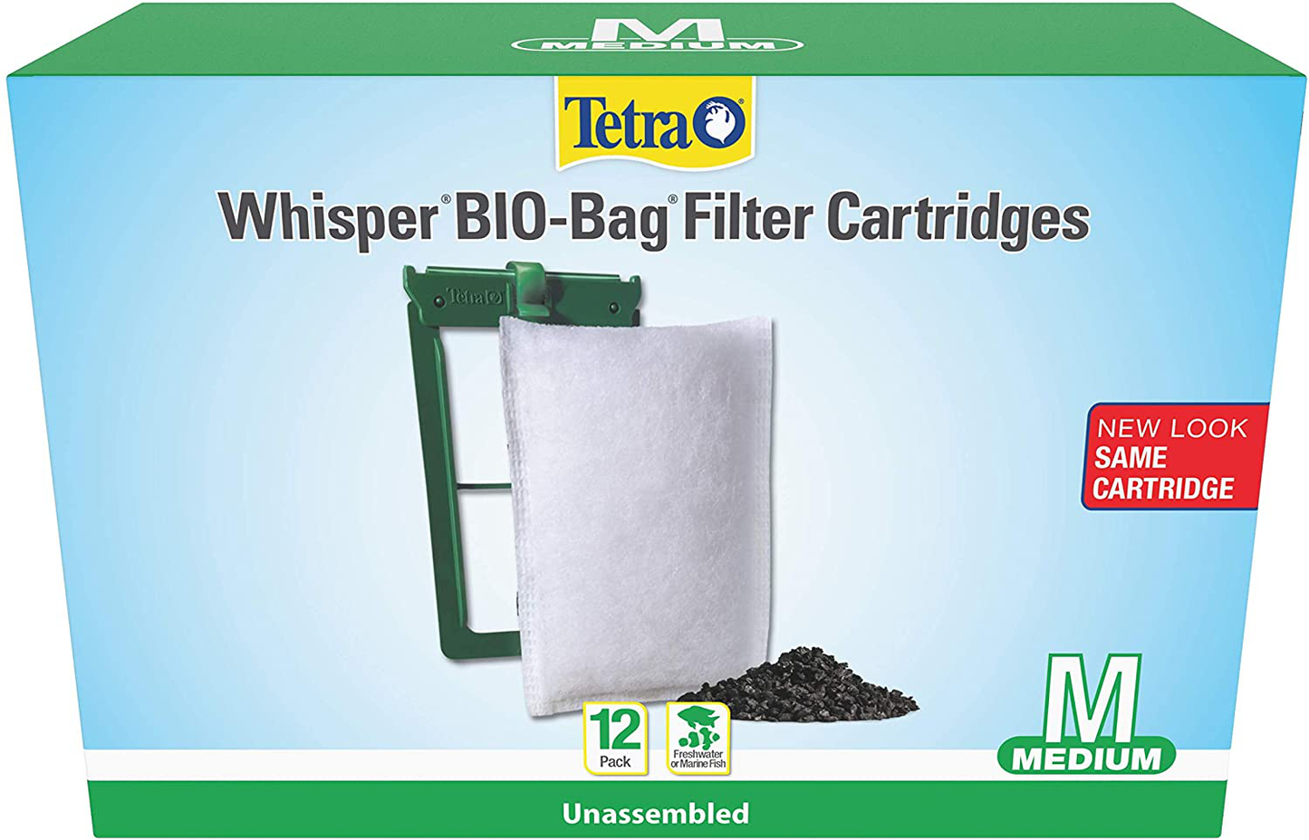Tetra Whisper Bio-Bag Filter Cartridges For Aquariums - Unassembled