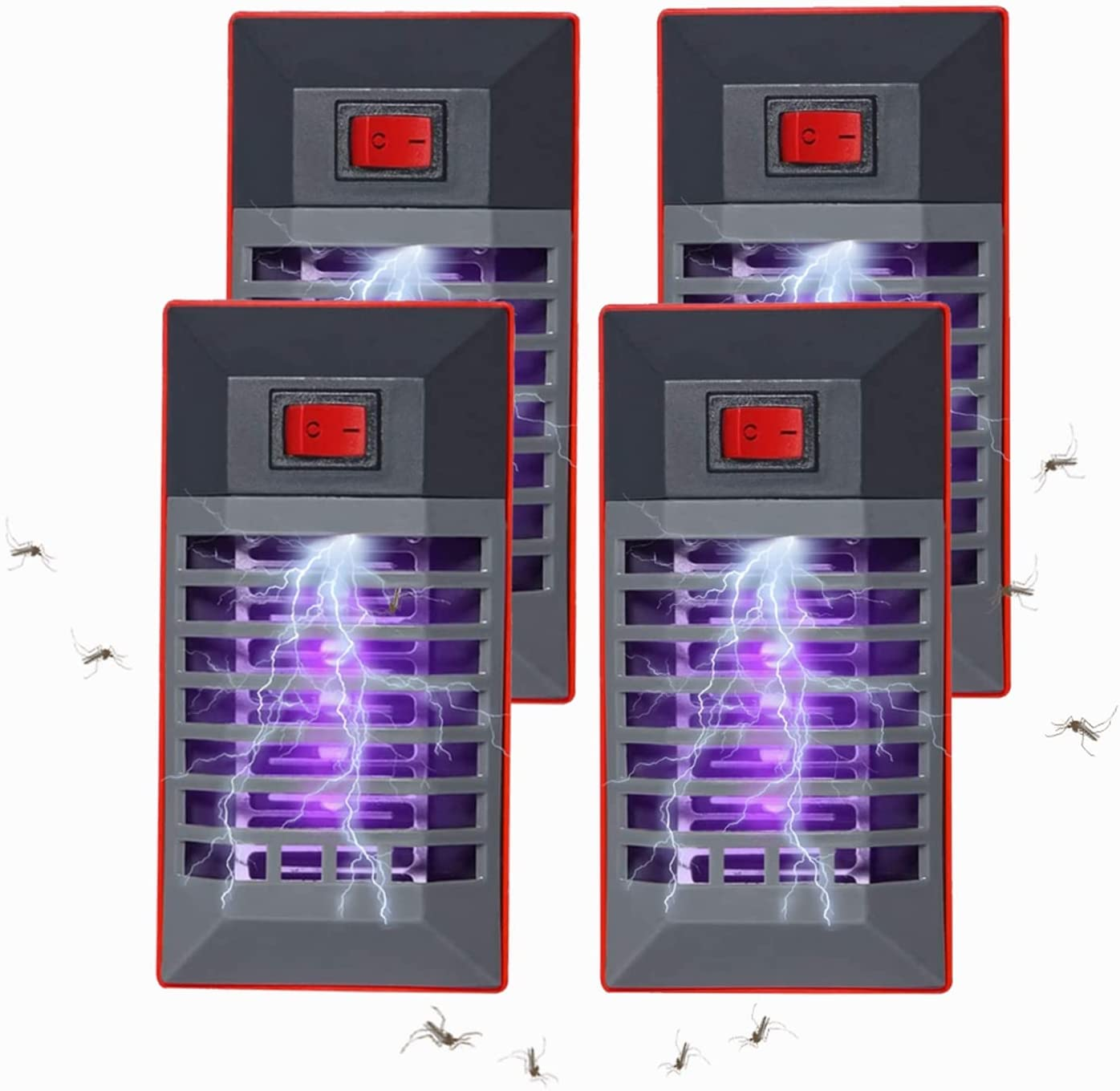 Electric Mosquito Killer, Tombux Fly Trap Mosquito Catcher Indoor, Plug-In Bug Zapper for Mosquitoes, Flies, Insects (2PC)