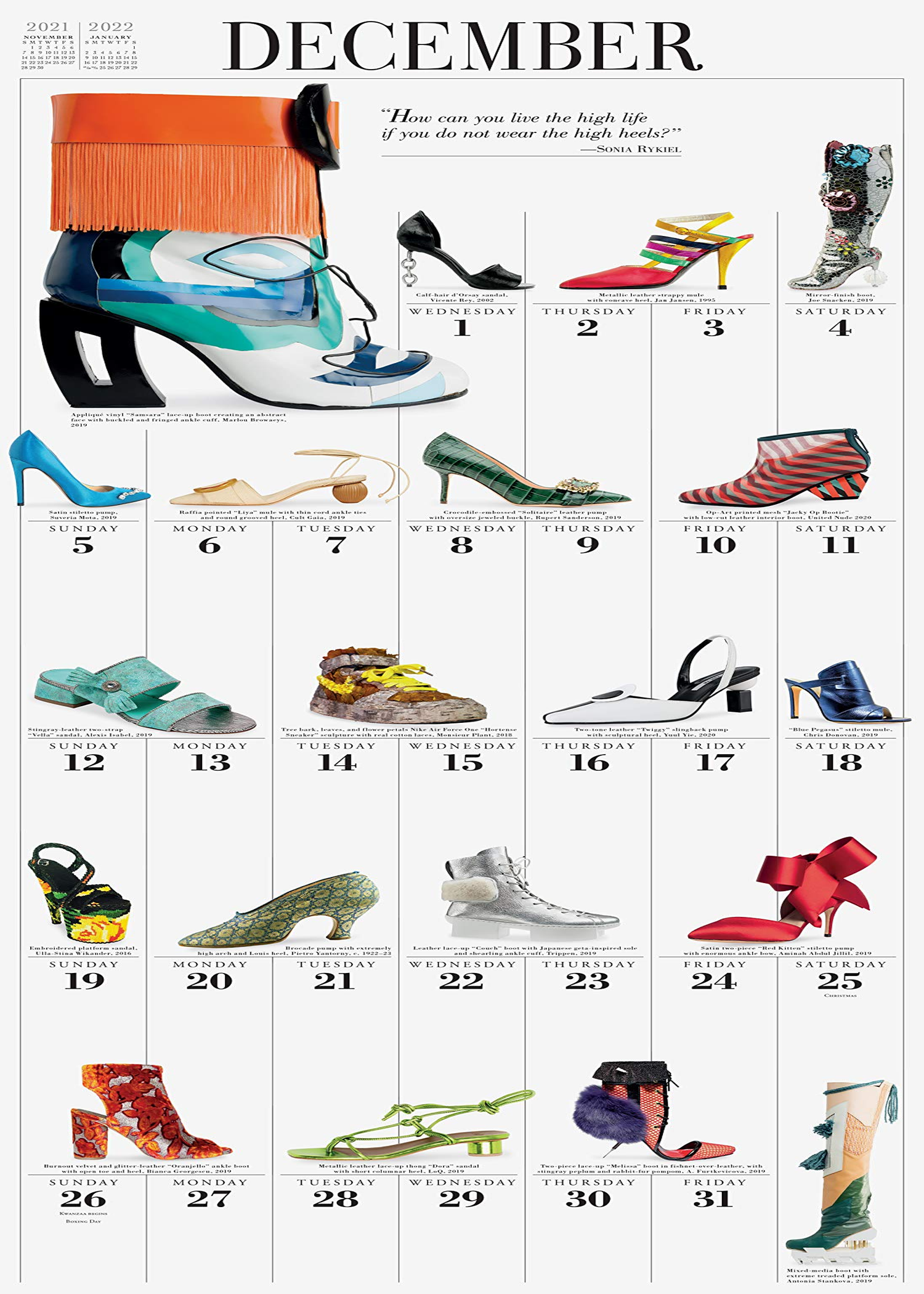 365 Days of Shoes Picture-A-Day Wall Calendar