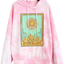 Nicetage Womens Graphic Hoodie Tie Dye Sweatshirt Long Sleeve Casual Lightweight Hooded Pullover Tops with Pockets