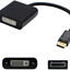 Addon Displayport Male to DVI-I Female Adapter Cable, 8In, Black (DISPLAYPORT2DVI)