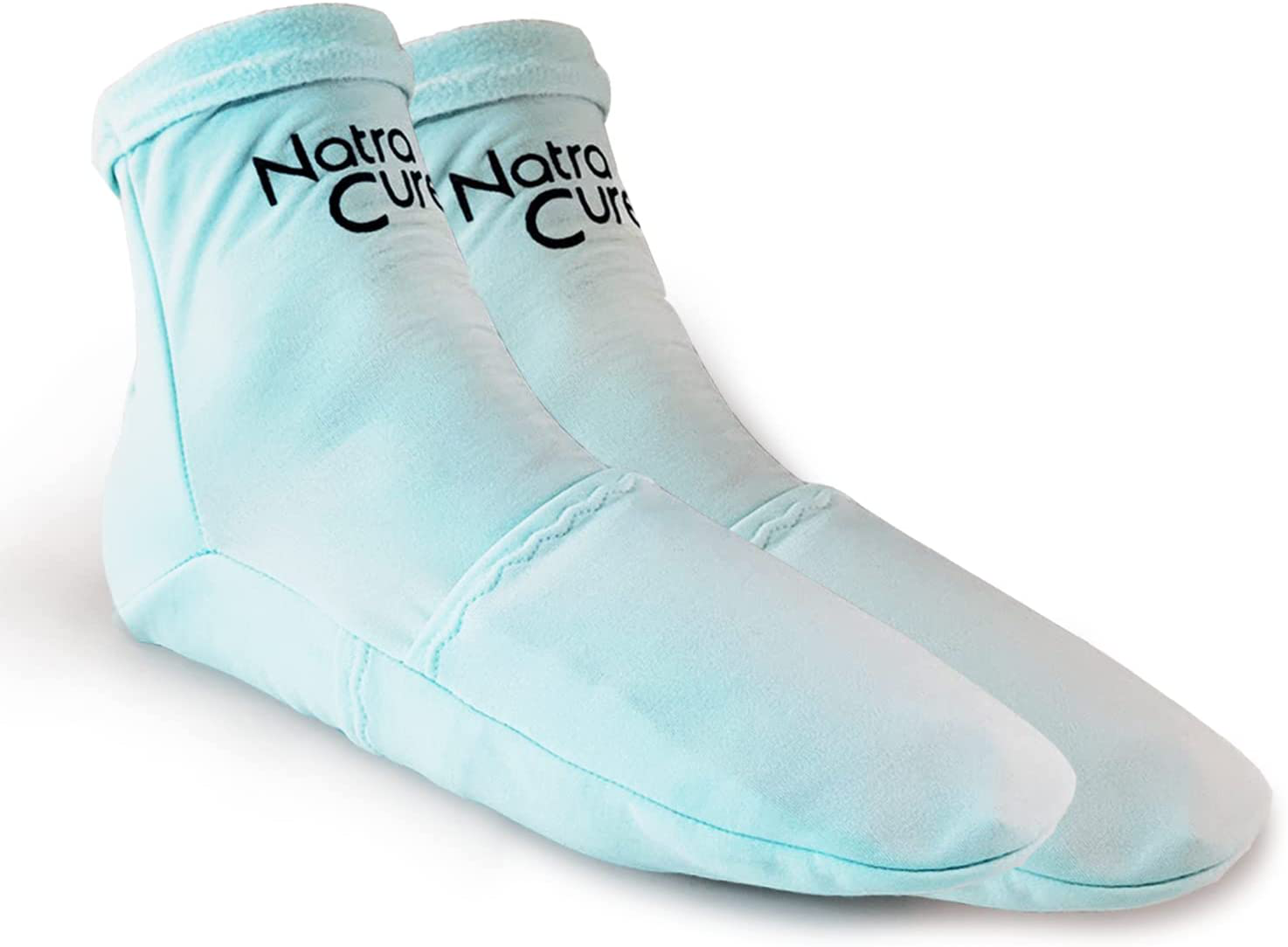 Natracure Cold Therapy Socks - Reusable Gel Ice Frozen Slippers for Feet, Heels, Swelling, Edema, Arch, Chemotherapy, Arthritis, Neuropathy, Plantar Fasciitis, Post Partum Foot, Size: Small/Medium