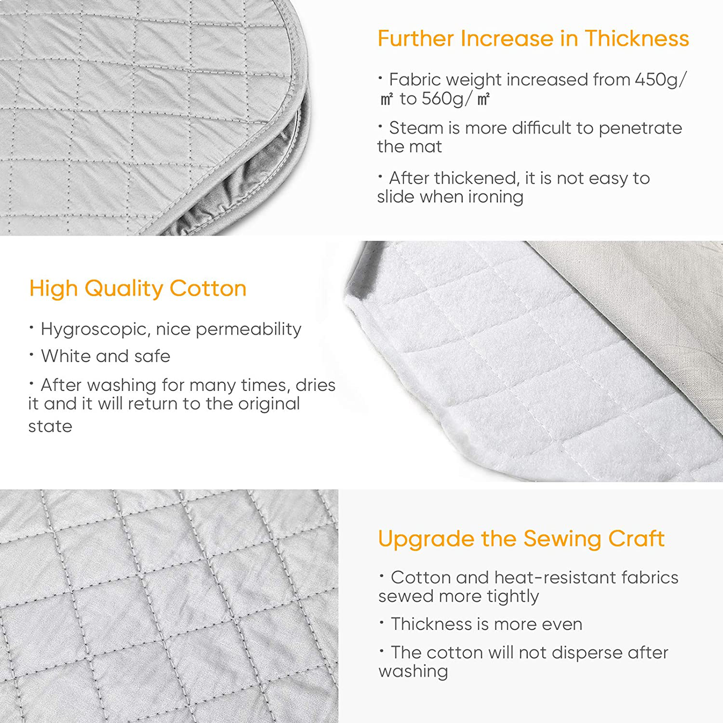  Ironing Blanket,Second Generation Upgraded Thick Portable  Travel Isolate Heat Pad Cover for Washer,Dryer,Table Top,Countertop,Ironing  Board for Small Space-19 x 33 inch : Home & Kitchen